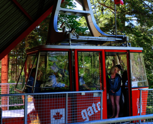 getting into the Airtram