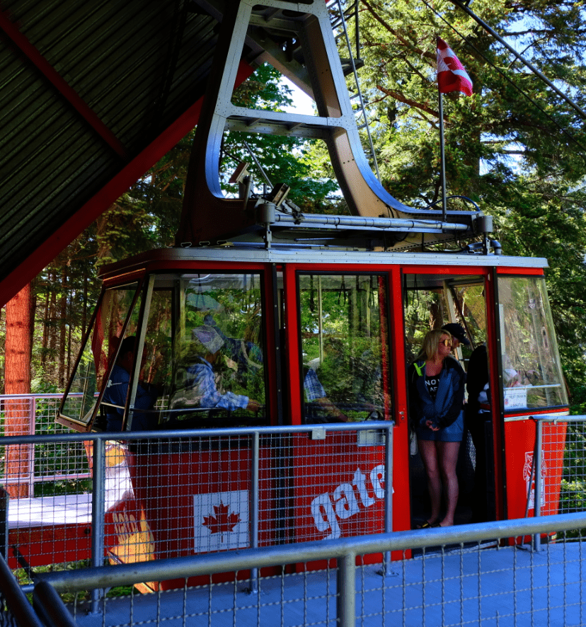 getting into the Airtram